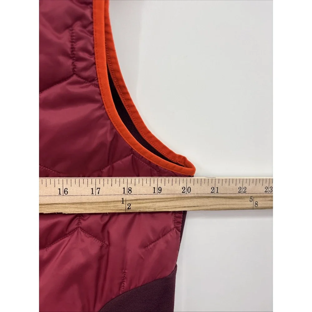 Brooks Shield Hybrid‎ Vest 3.0 Men's Medium Red Full Zip/Pockets Lightweight